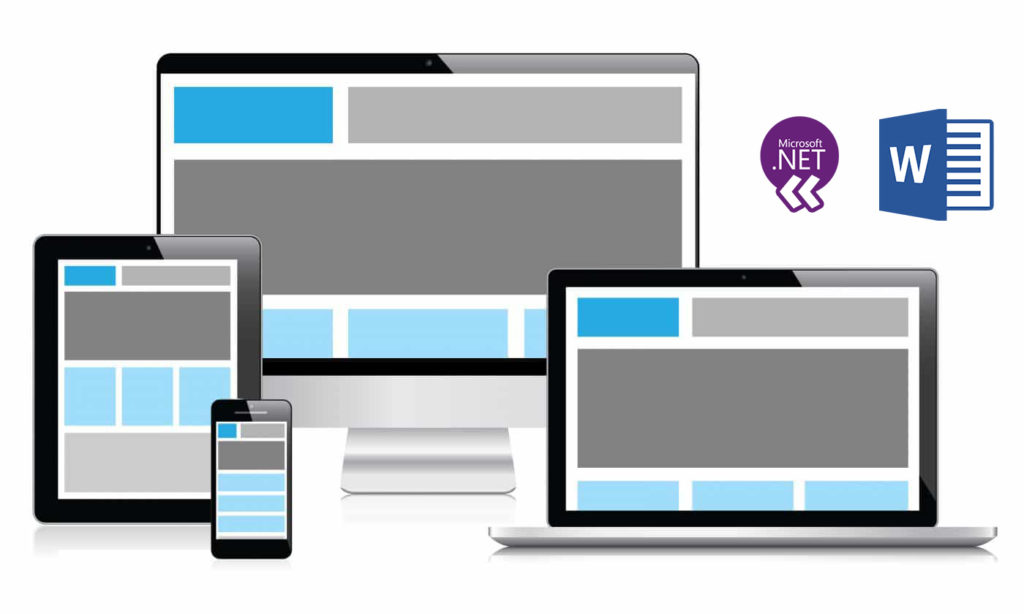 Word to Responsive HTML Layout using C# .NET API