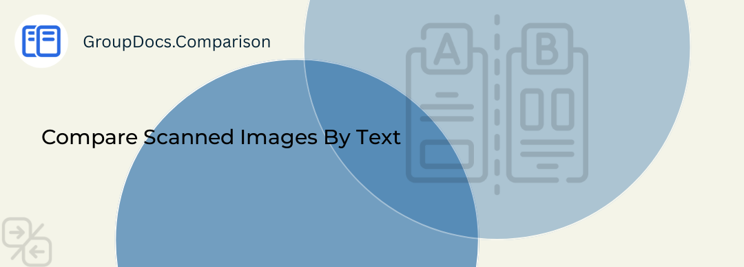 OCR-based image comparison in GroupDocs.Comparison for .NET
