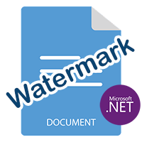 Vodoznak Word soubory pomocí C# .NET