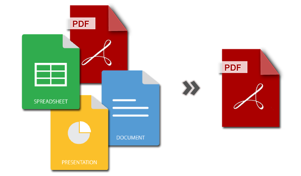 Mehrere Dateien online zu PDF zusammenführen