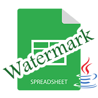 Wasserzeichen zu Excel-Tabelle in Java hinzufügen