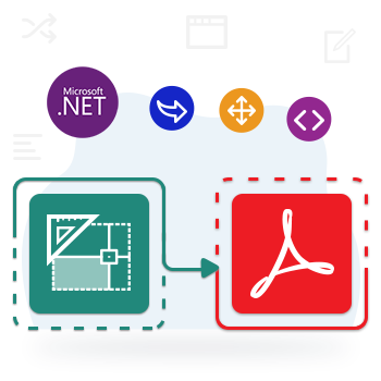 Convierta dibujos CAD a PDF en .NET