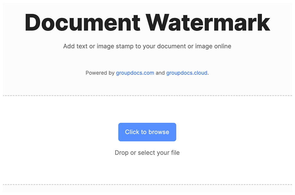 Agregar marcas de agua de texto e imagen a Excel en línea