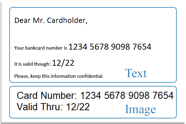 PDF avec texte et image numérisée