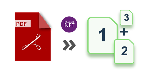 פיצול PDF למספר קבצים באמצעות C#