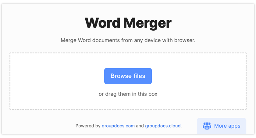 Gabungkan File Word Online