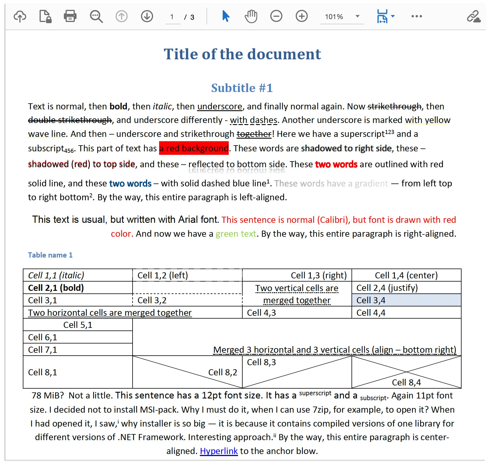 Word 形式の PDF