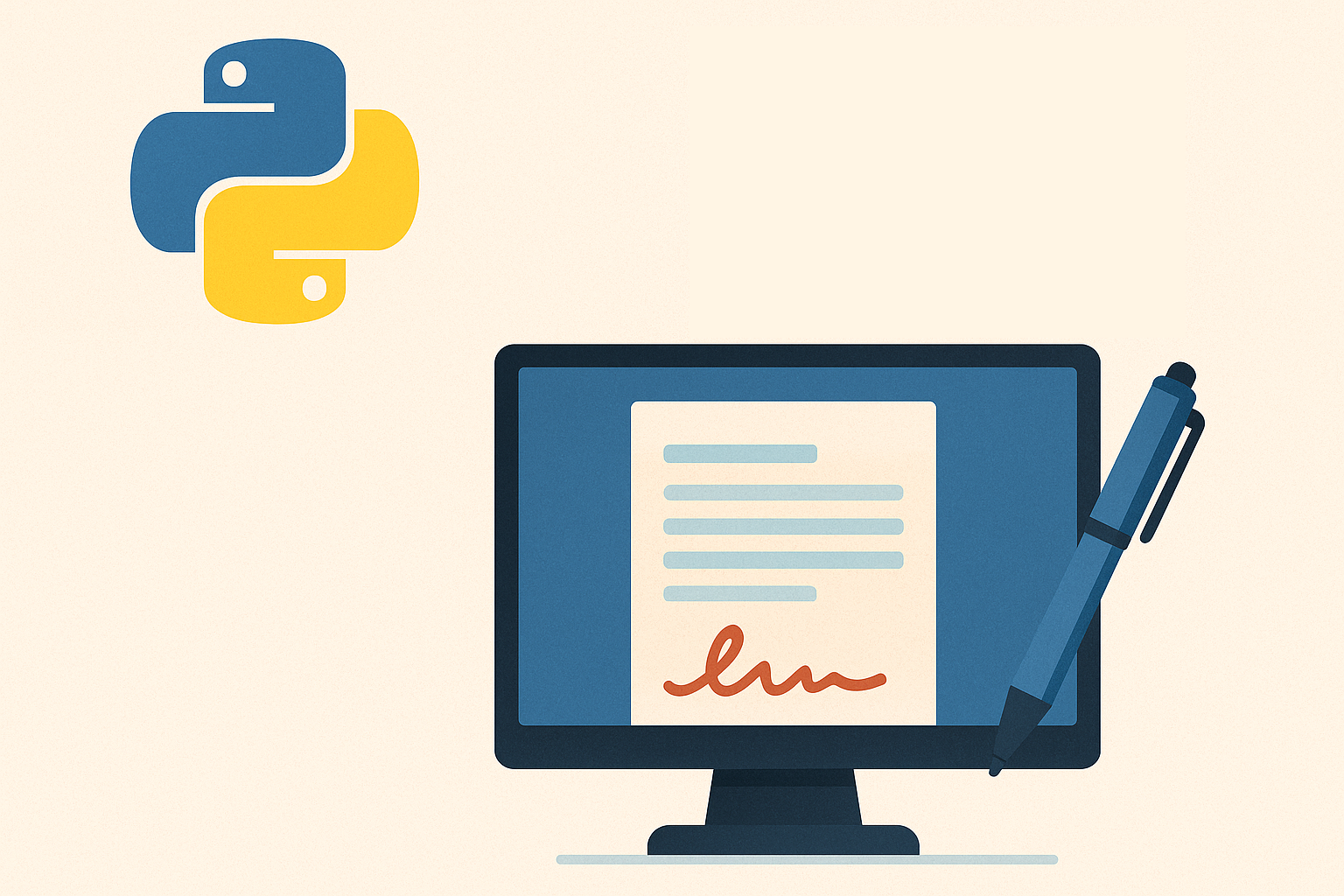E-Sign Documenten met Python