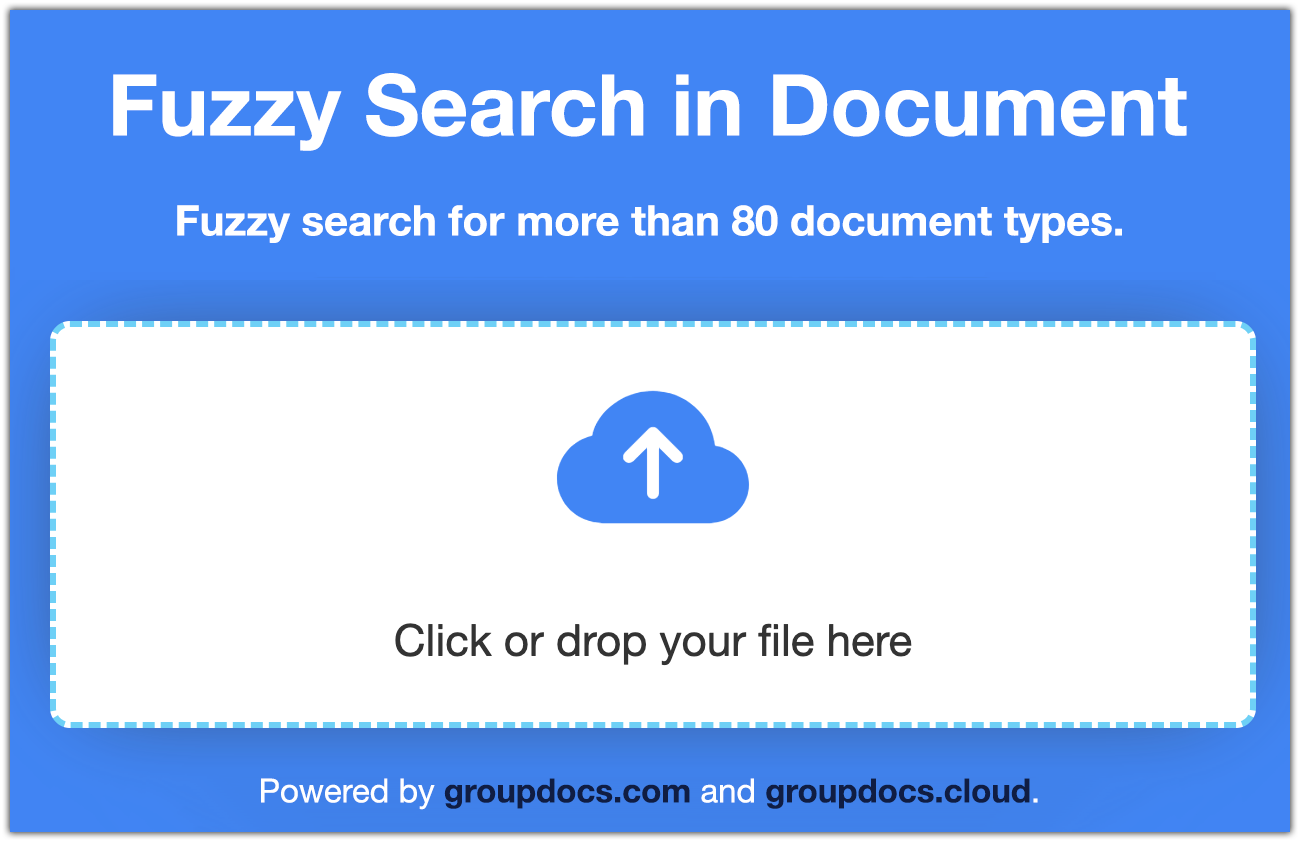 Aplikacja do wyszukiwania rozmytego online