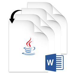 Переупорядочить страницы Word в Java