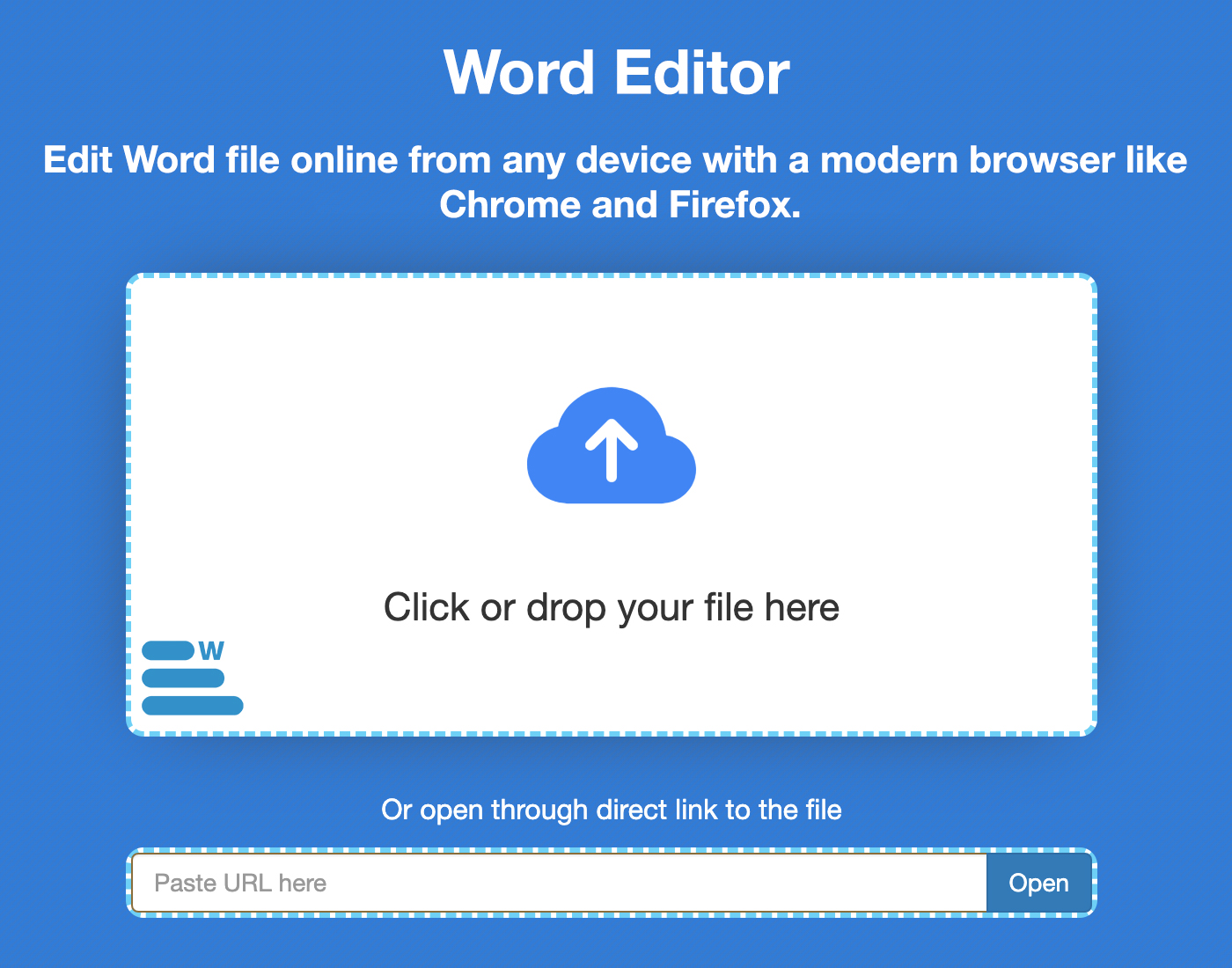 Word Belgelerini Çevrimiçi Düzenleme