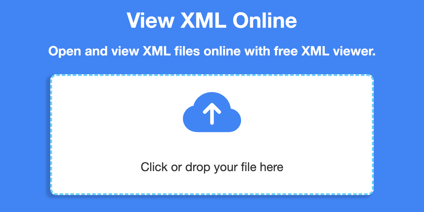 View XML - Online Free