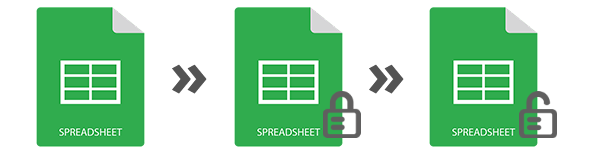 使用密码以编程方式保护 Excel 文件 - 锁定解锁